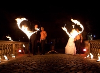Feuershow Hochzeit Frankurt